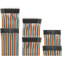 Jumper Wire Multicolor Ribbon M-M / M-F / F-F 